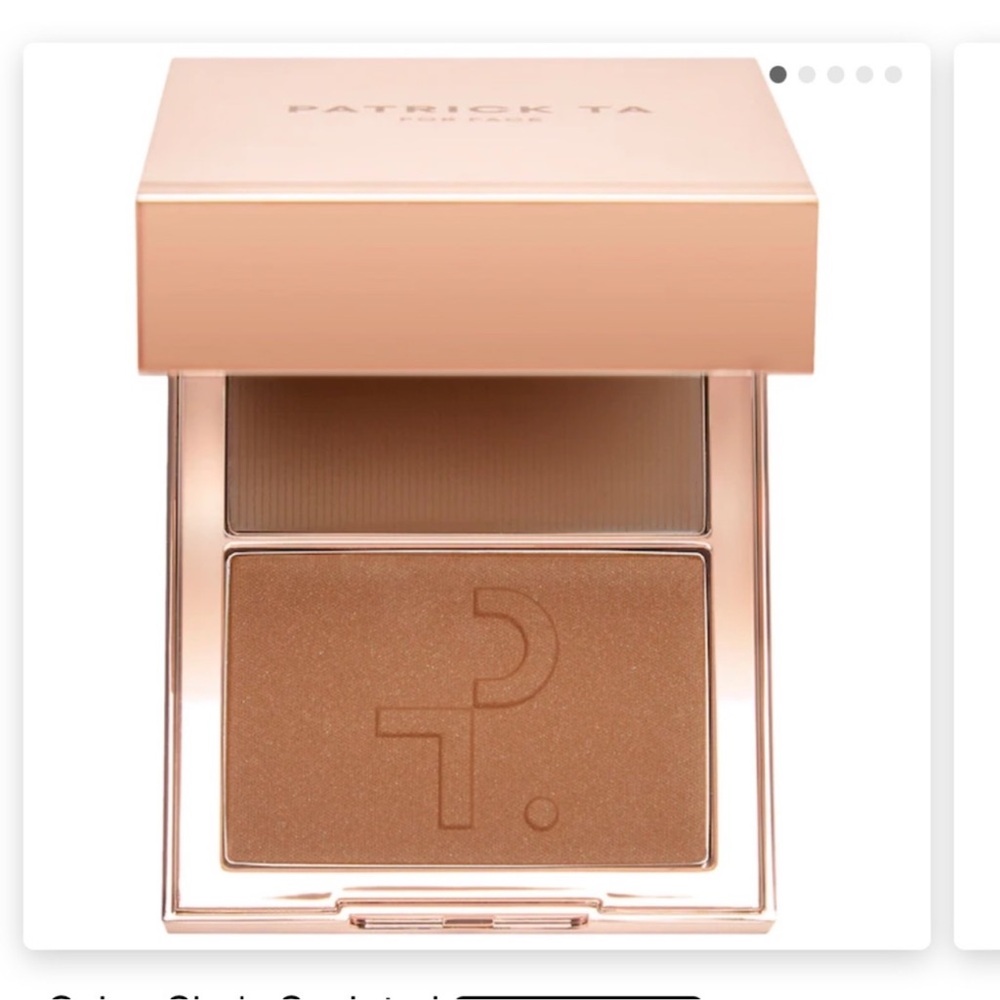 Patrick Ta for face. Crepe contour & powder bronzer duo. She's sculpted (medium)